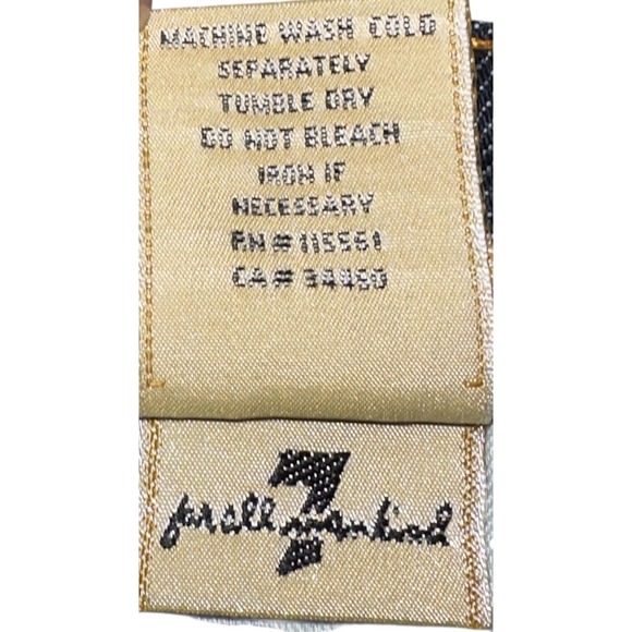 7 For All Mankind Roxanne Skinny Jeans Women's 32 Dark Wash Premium Denim - Picture 10 of 11